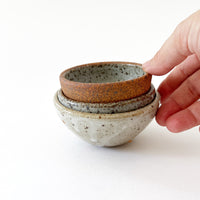 Set of 3 salt/ herb bowls