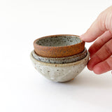 Set of 3 salt/ herb bowls